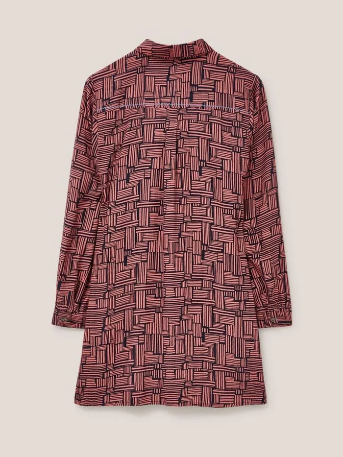 White Stuff SHIRTS and BLOUSES Georgie Shirt Tunic Navy Multi 8211 Women White Stuff SHIRTS and BLOUSES Georgie Shirt Tunic Navy Multi 8211 Women
