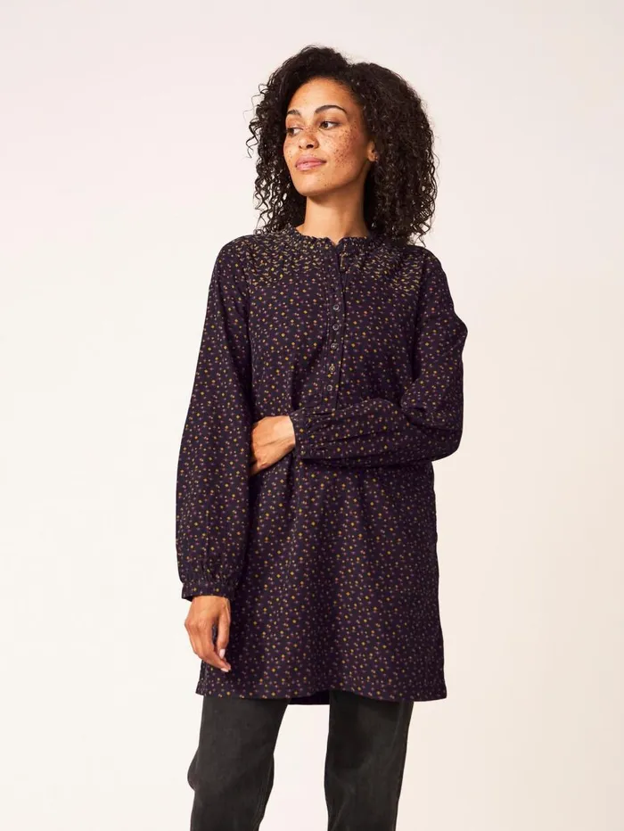 White Stuff SHIRTS and BLOUSES Jade Cord Tunic Grey Multi 8211 Women White Stuff SHIRTS and BLOUSES Jade Cord Tunic Grey Multi 8211 Women
