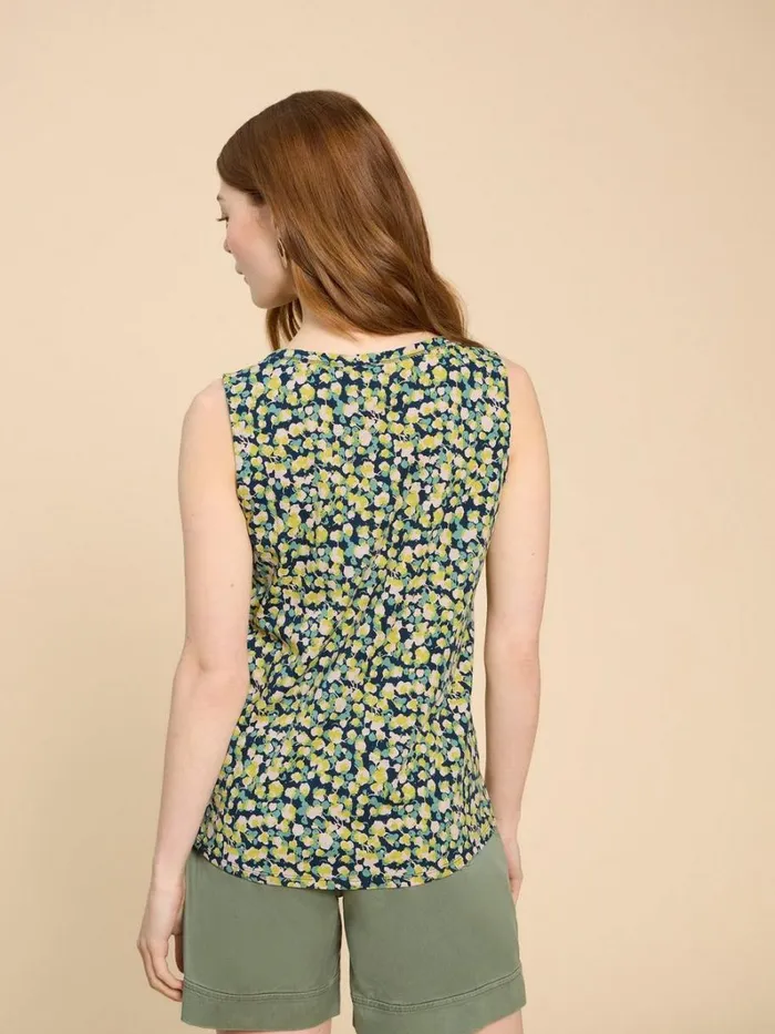 White Stuff SHIRTS and BLOUSES LAILA VEST Navy Print 8211 Women White Stuff SHIRTS and BLOUSES LAILA VEST Navy Print 8211 Women