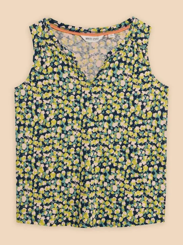 White Stuff SHIRTS and BLOUSES LAILA VEST Navy Print 8211 Women White Stuff SHIRTS and BLOUSES LAILA VEST Navy Print 8211 Women