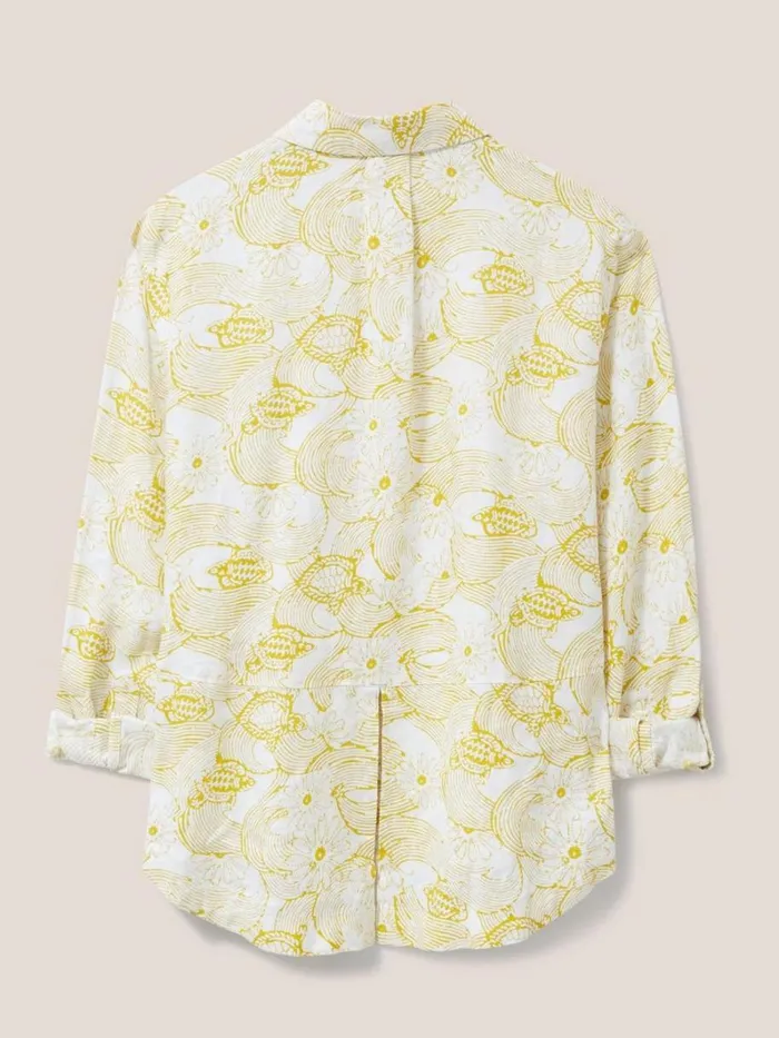 White Stuff SHIRTS and BLOUSES Layla Linen Shirt White Multi 8211 Women White Stuff SHIRTS and BLOUSES Layla Linen Shirt White Multi 8211 Women