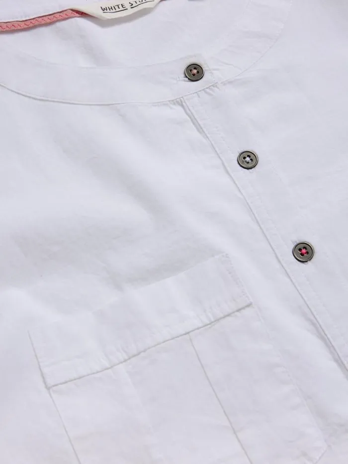 White Stuff SHIRTS and BLOUSES MACLEY MIX SHIRT Pale Ivory 8211 Women White Stuff SHIRTS and BLOUSES MACLEY MIX SHIRT Pale Ivory 8211 Women
