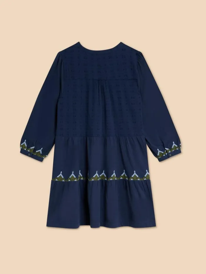 White Stuff SHIRTS and BLOUSES MARTA EMBORIDERED TUNIC Navy Multi 8211 Women White Stuff SHIRTS and BLOUSES MARTA EMBORIDERED TUNIC Navy Multi 8211 Women