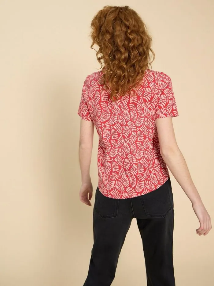 White Stuff SHIRTS and BLOUSES PENNY POCKET SHORT SLEEVE SHIRT Red Print 8211 Women White Stuff SHIRTS and BLOUSES PENNY POCKET SHORT SLEEVE SHIRT Red Print 8211 Women