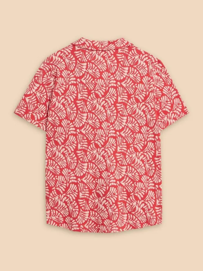 White Stuff SHIRTS and BLOUSES PENNY POCKET SHORT SLEEVE SHIRT Red Print 8211 Women White Stuff SHIRTS and BLOUSES PENNY POCKET SHORT SLEEVE SHIRT Red Print 8211 Women