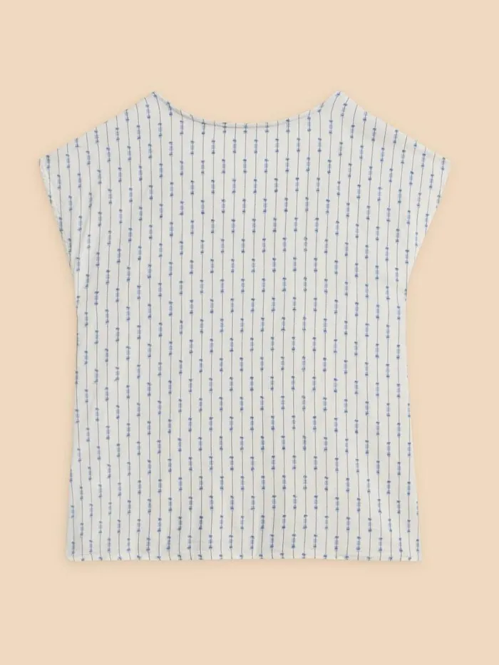 White Stuff SHIRTS and BLOUSES Rae Organic Cotton Vest Ivory Multi 8211 Women White Stuff SHIRTS and BLOUSES Rae Organic Cotton Vest Ivory Multi 8211 Women