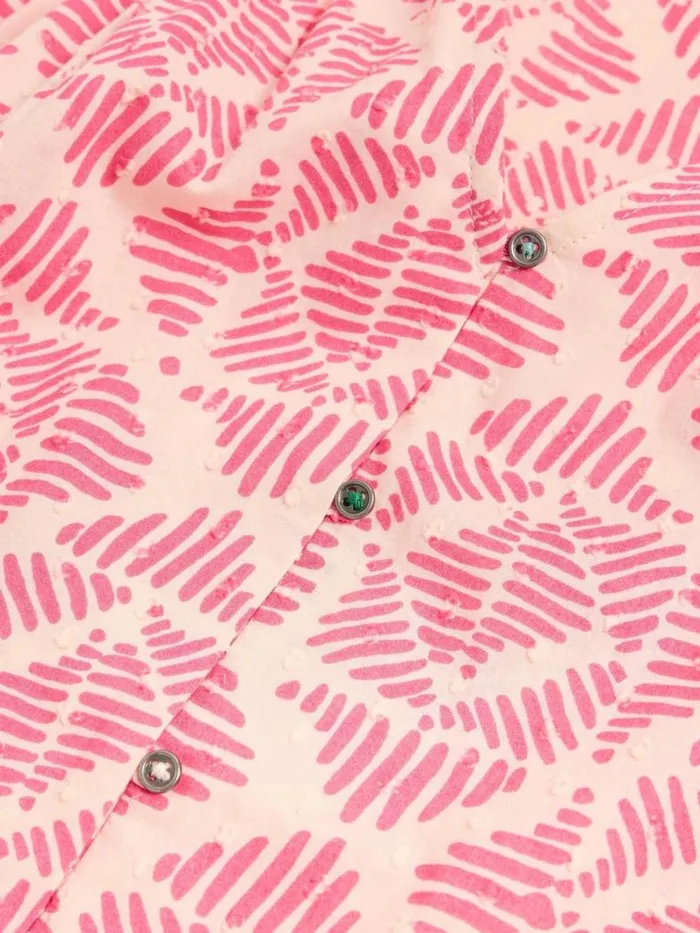 White Stuff SHIRTS and BLOUSES Rae Organic Cotton Vest Pink Print 8211 Women White Stuff SHIRTS and BLOUSES Rae Organic Cotton Vest Pink Print 8211 Women