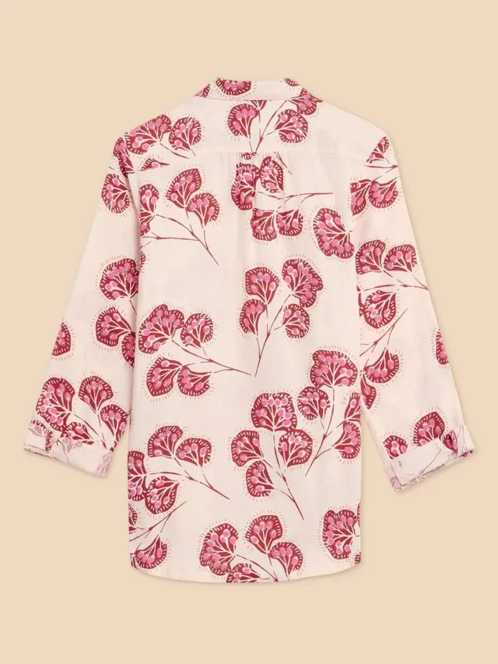 White Stuff SHIRTS and BLOUSES SOPHIE PRINTED ORGANIC SHIRT Ivory Print 8211 Women White Stuff SHIRTS and BLOUSES SOPHIE PRINTED ORGANIC SHIRT Ivory Print 8211 Women