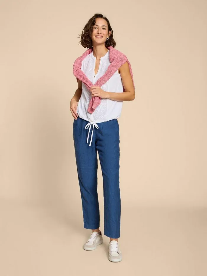 White Stuff SHIRTS and BLOUSES TULIP JERSEY SLEEVELESS SHIRT Pale Ivory 8211 Women White Stuff SHIRTS and BLOUSES TULIP JERSEY SLEEVELESS SHIRT Pale Ivory 8211 Women
