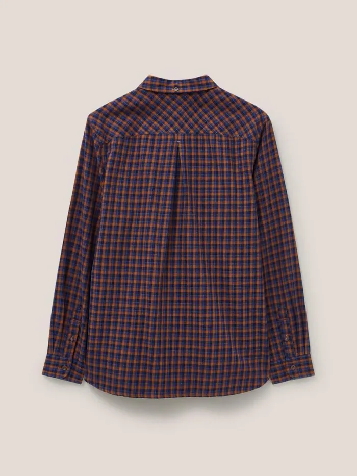 White Stuff SHIRTS Checked Twill Shirt Dark Navy 8211 Men White Stuff SHIRTS Checked Twill Shirt Dark Navy 8211 Men