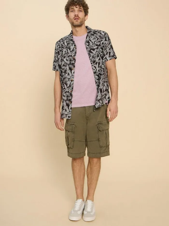White Stuff SHIRTS Monkey Printed Shirt Black Print 8211 Men White Stuff SHIRTS Monkey Printed Shirt Black Print 8211 Men