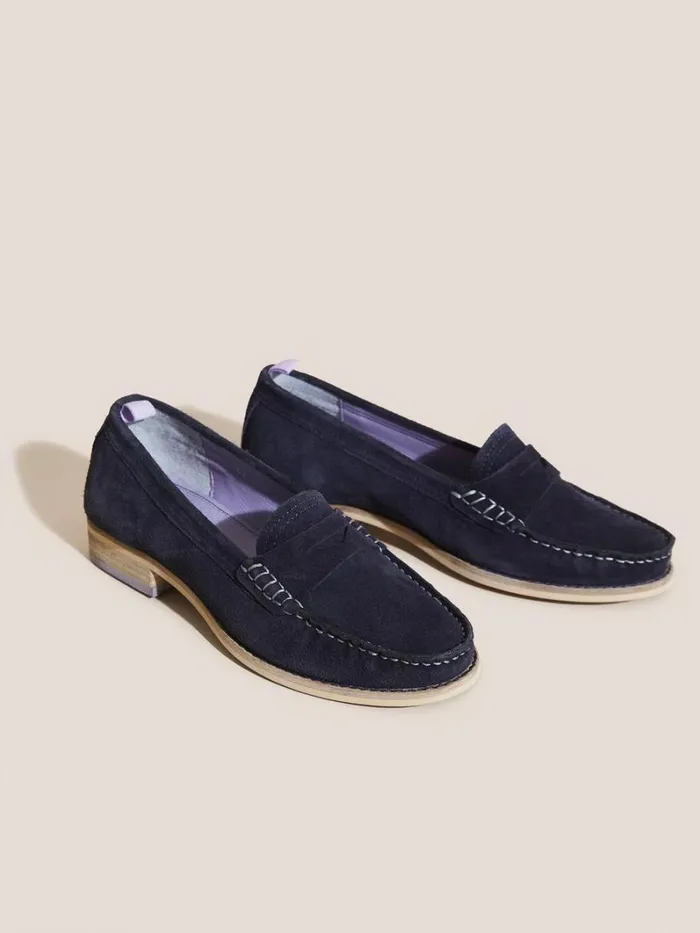 White Stuff SHOES Eden Loafer Navy Multi 8211 Women