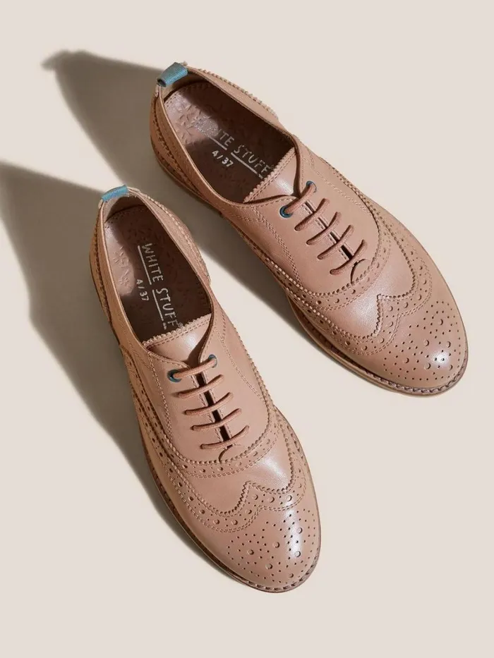 White Stuff SHOES Thistle Lace Up Brogue Pink Multi 8211 Women White Stuff SHOES Thistle Lace Up Brogue Pink Multi 8211 Women