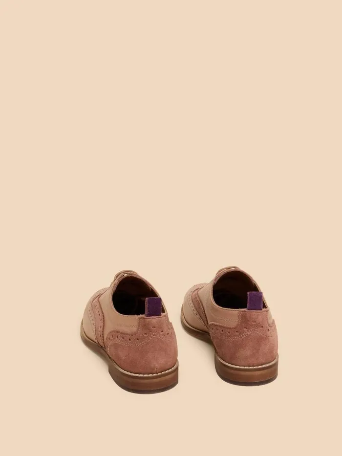 White Stuff SHOES Thistle Lace Up Leather Brogue Mid Pink 8211 Women White Stuff SHOES Thistle Lace Up Leather Brogue Mid Pink 8211 Women