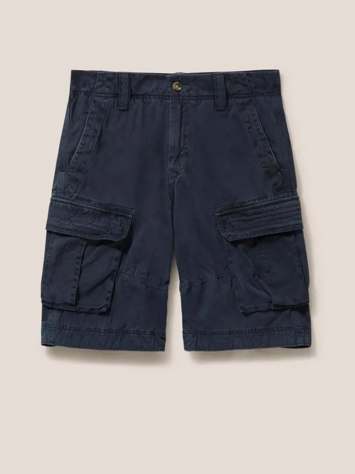 White Stuff SHORTS Halsall Organic Cargo Short Dark Navy 8211 Men White Stuff SHORTS Halsall Organic Cargo Short Dark Navy 8211 Men