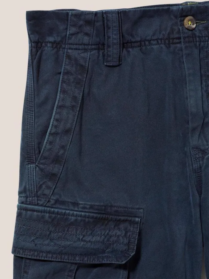 White Stuff SHORTS Halsall Organic Cargo Short Dark Navy 8211 Men White Stuff SHORTS Halsall Organic Cargo Short Dark Navy 8211 Men