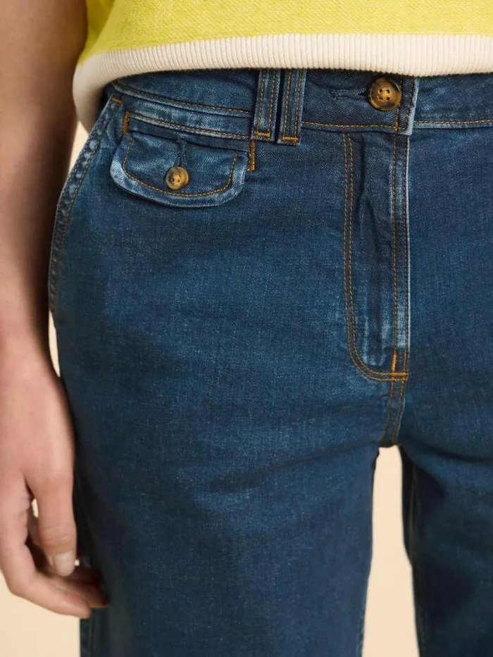 White Stuff SHORTS Hayley Denim Shorts Mid Denim 8211 Women White Stuff SHORTS Hayley Denim Shorts Mid Denim 8211 Women
