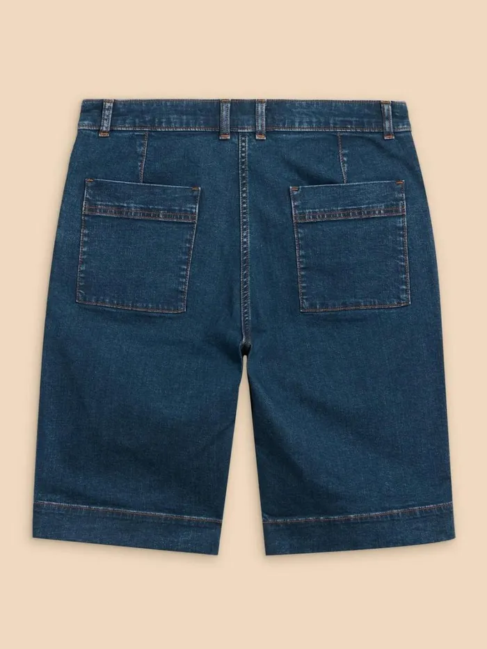 White Stuff SHORTS Hayley Denim Shorts Mid Denim 8211 Women White Stuff SHORTS Hayley Denim Shorts Mid Denim 8211 Women