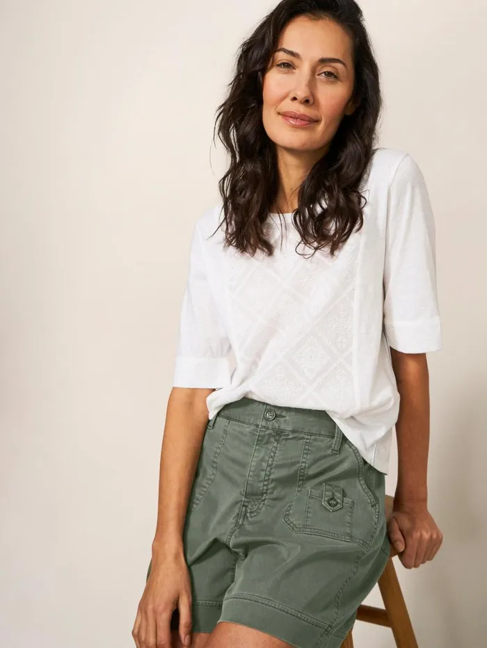 White Stuff SHORTS Mollie Combat Shorts Khaki Green 8211 Women White Stuff SHORTS Mollie Combat Shorts Khaki Green 8211 Women