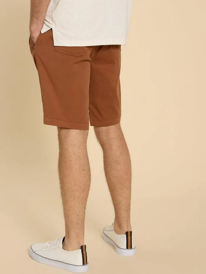 White Stuff SHORTS Palmer Drawstring Short Mid Brown 8211 Men White Stuff SHORTS Palmer Drawstring Short Mid Brown 8211 Men