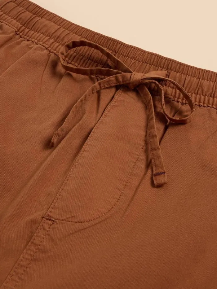 White Stuff SHORTS Palmer Drawstring Short Mid Brown 8211 Men White Stuff SHORTS Palmer Drawstring Short Mid Brown 8211 Men