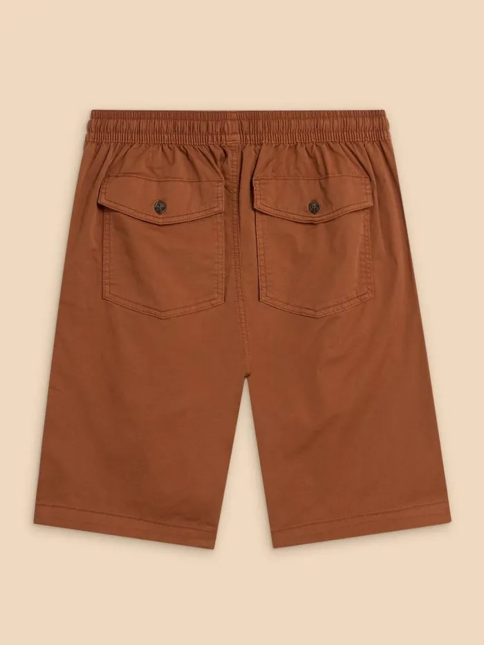 White Stuff SHORTS Palmer Drawstring Short Mid Brown 8211 Men White Stuff SHORTS Palmer Drawstring Short Mid Brown 8211 Men