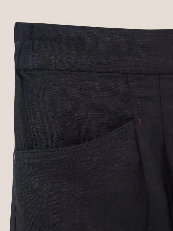 White Stuff SHORTS Rowena Linen Short Pure Black 8211 Women White Stuff SHORTS Rowena Linen Short Pure Black 8211 Women