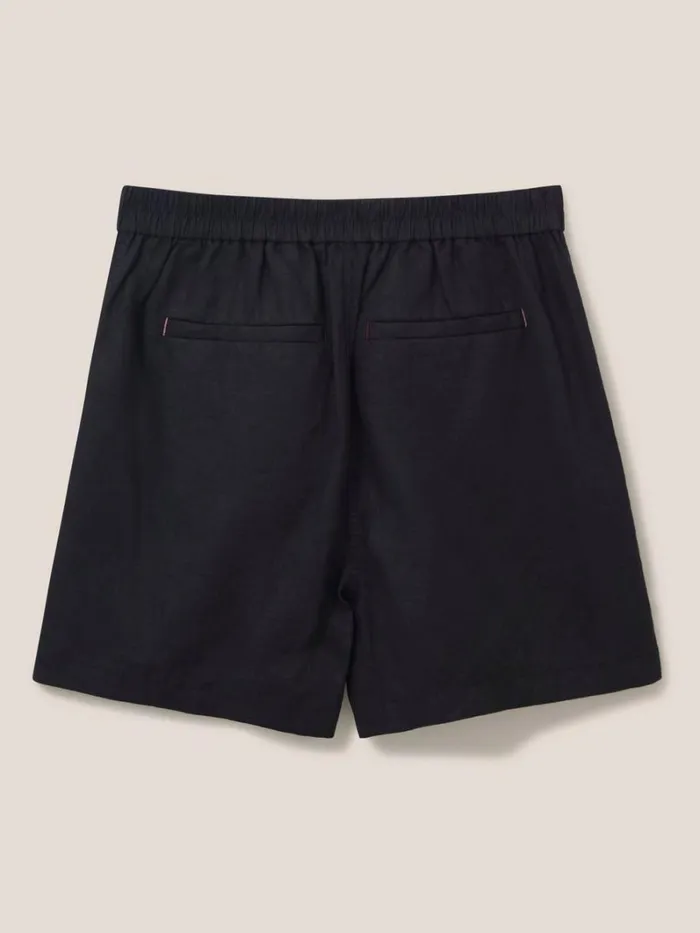 White Stuff SHORTS Rowena Linen Short Pure Black 8211 Women White Stuff SHORTS Rowena Linen Short Pure Black 8211 Women