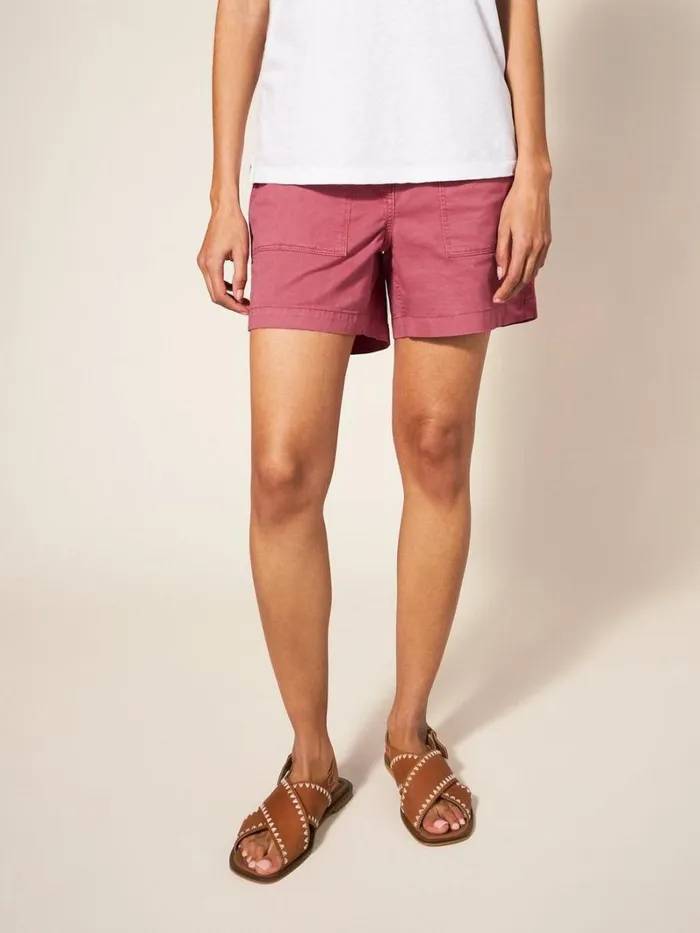 White Stuff SHORTS Tessa Chino Shorts Mid Pink 8211 Women