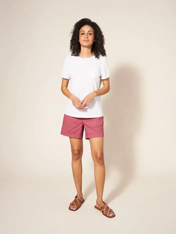 White Stuff SHORTS Tessa Chino Shorts Mid Pink 8211 Women White Stuff SHORTS Tessa Chino Shorts Mid Pink 8211 Women