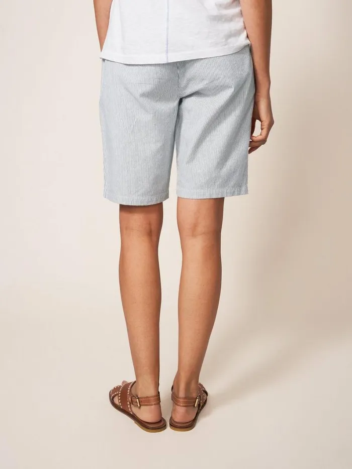 White Stuff SHORTS Twister Chino Short Ivory Multi 8211 Women White Stuff SHORTS Twister Chino Short Ivory Multi 8211 Women