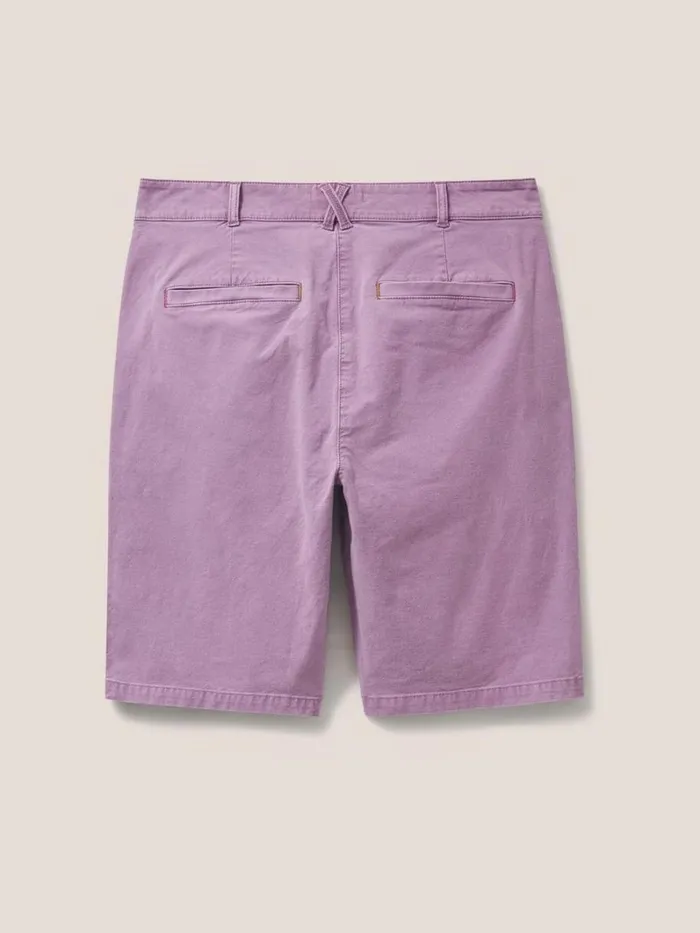 White Stuff SHORTS Twister Chino Short Light Plum 8211 Women White Stuff SHORTS Twister Chino Short Light Plum 8211 Women