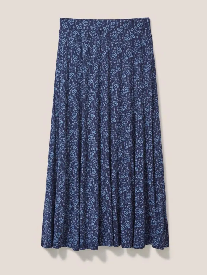 White Stuff SKIRTS Jada Eco Vero Maxi Skirt Navy Print 8211 Women White Stuff SKIRTS Jada Eco Vero Maxi Skirt Navy Print 8211 Women