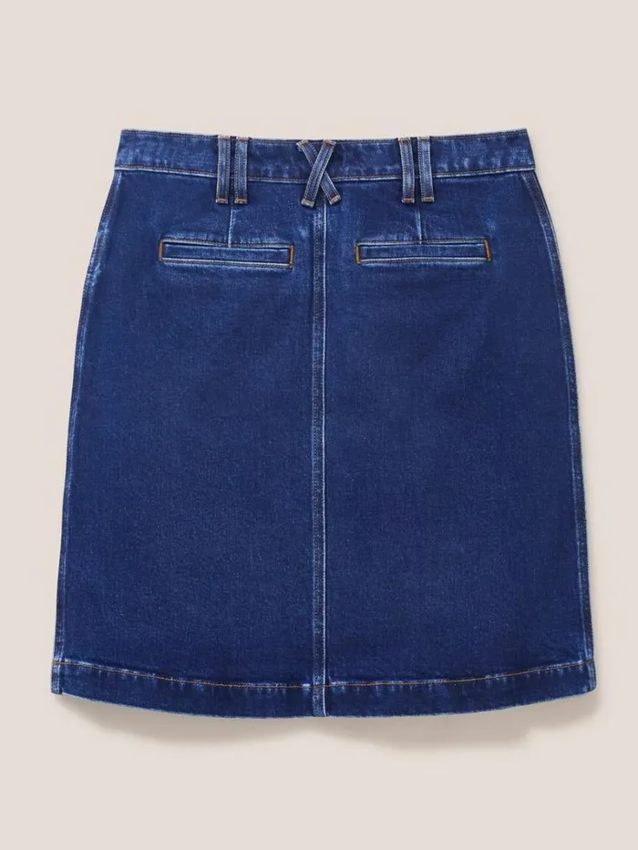 White Stuff SKIRTS Melody Denim Skirt Dk Denim 8211 Women White Stuff SKIRTS Melody Denim Skirt Dk Denim 8211 Women