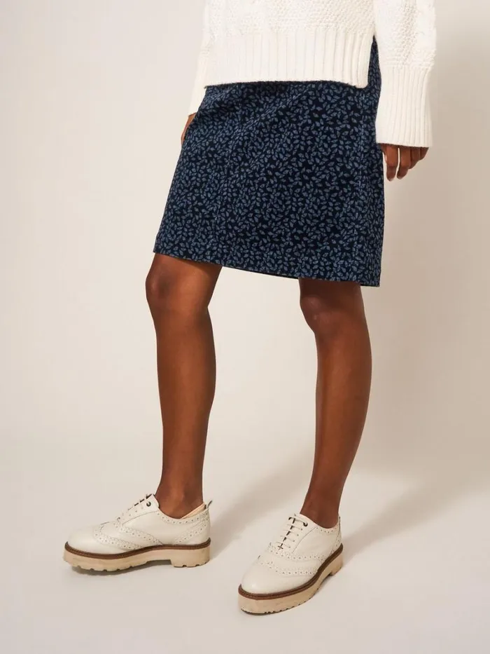 White Stuff SKIRTS Melody Organic Cord Skirt Grey Multi 8211 Women White Stuff SKIRTS Melody Organic Cord Skirt Grey Multi 8211 Women