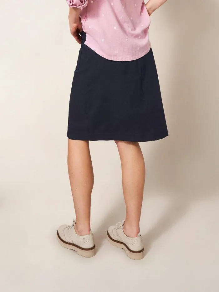 White Stuff SKIRTS Melody Stretch Skirt Pure Black 8211 Women White Stuff SKIRTS Melody Stretch Skirt Pure Black 8211 Women