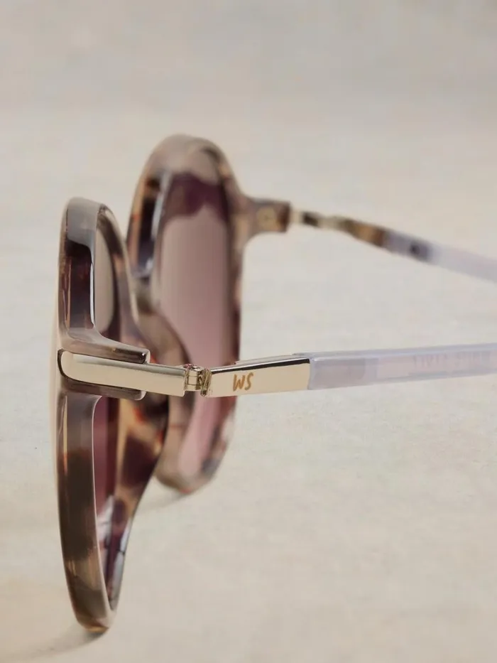 White Stuff SUNGLASSES Ali Preppy Round Sunglasses Blue Multi 8211 Women White Stuff SUNGLASSES Ali Preppy Round Sunglasses Blue Multi 8211 Women