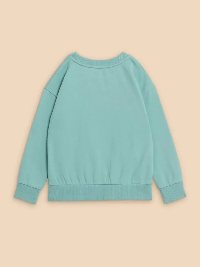 White Stuff SWEATS Fish Surfboard Graphic Sweat Mint Green 8211 Kids White Stuff SWEATS Fish Surfboard Graphic Sweat Mint Green 8211 Kids