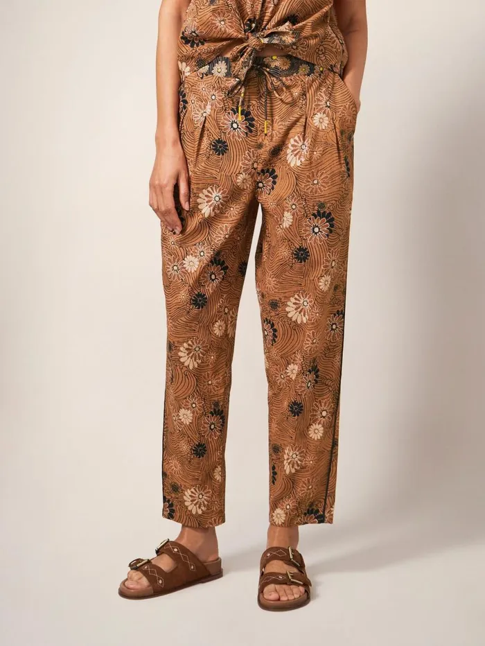White Stuff SWIMWEAR Paige Printed Trouser Orange Print 8211 Women White Stuff SWIMWEAR Paige Printed Trouser Orange Print 8211 Women