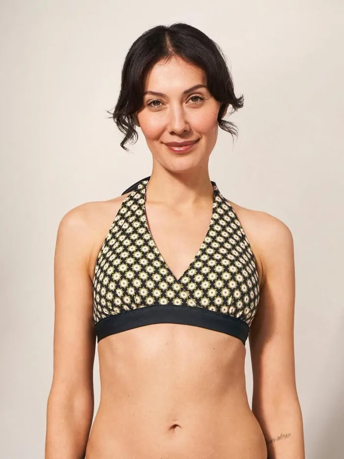 White Stuff SWIMWEAR Sunshine Reversible Bikini Top Black Multi 8211 Women White Stuff SWIMWEAR Sunshine Reversible Bikini Top Black Multi 8211 Women