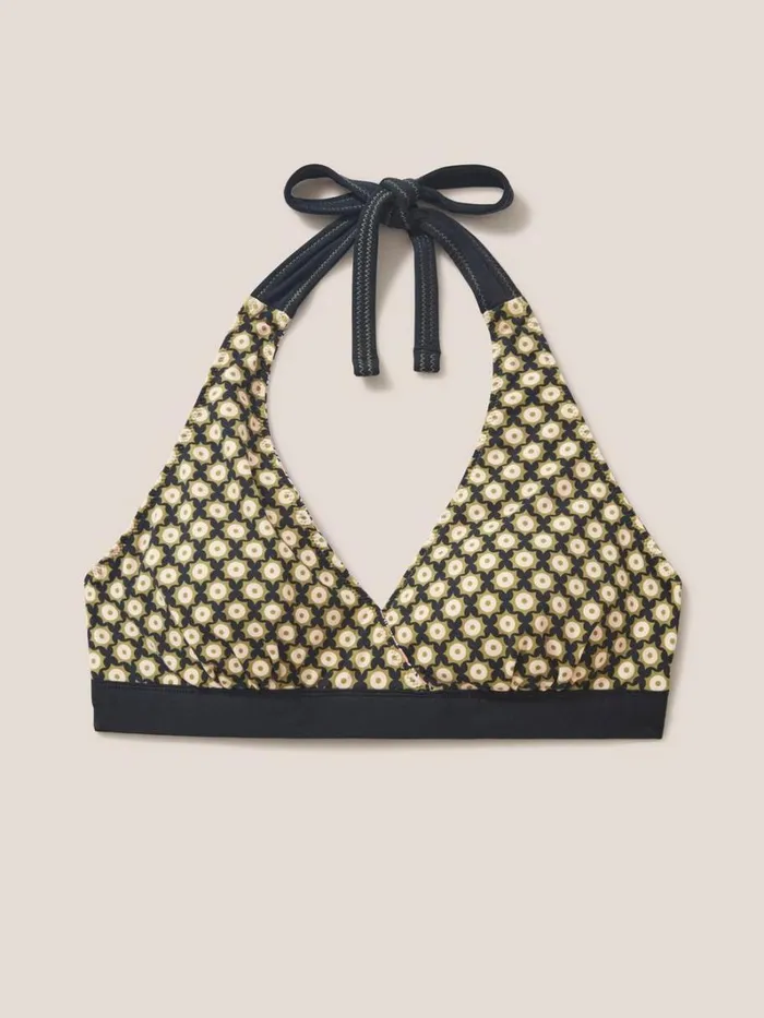 White Stuff SWIMWEAR Sunshine Reversible Bikini Top Black Multi 8211 Women White Stuff SWIMWEAR Sunshine Reversible Bikini Top Black Multi 8211 Women