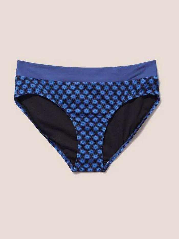 White Stuff SWIMWEAR Tally Classic Bikini Bottom Blue Multi 8211 Women White Stuff SWIMWEAR Tally Classic Bikini Bottom Blue Multi 8211 Women