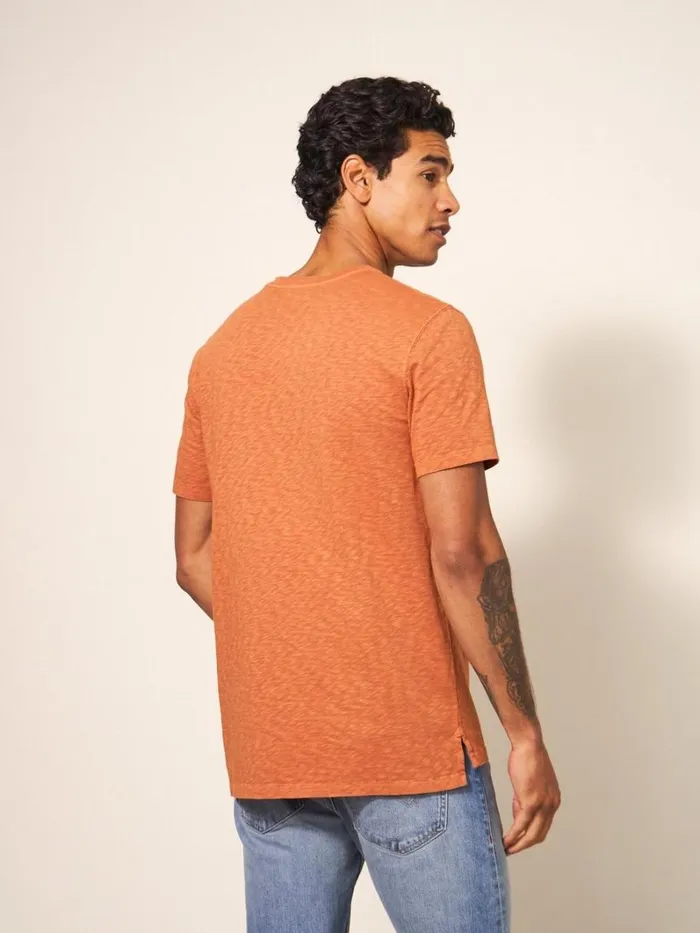 White Stuff TSHIRTS Abersoch Short Sleeve Tee Dark Orange 8211 Men White Stuff TSHIRTS Abersoch Short Sleeve Tee Dark Orange 8211 Men