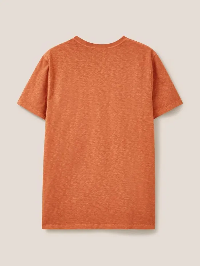 White Stuff TSHIRTS Abersoch Short Sleeve Tee Dark Orange 8211 Men White Stuff TSHIRTS Abersoch Short Sleeve Tee Dark Orange 8211 Men