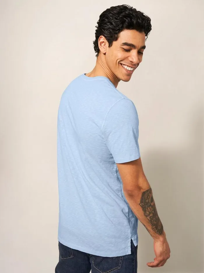 White Stuff TSHIRTS Abersoch Short Sleeve Tee Light Blue 8211 Men White Stuff TSHIRTS Abersoch Short Sleeve Tee Light Blue 8211 Men