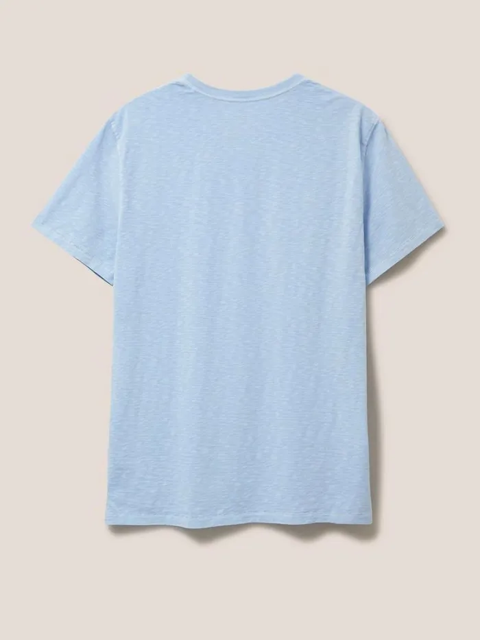 White Stuff TSHIRTS Abersoch Short Sleeve Tee Light Blue 8211 Men White Stuff TSHIRTS Abersoch Short Sleeve Tee Light Blue 8211 Men
