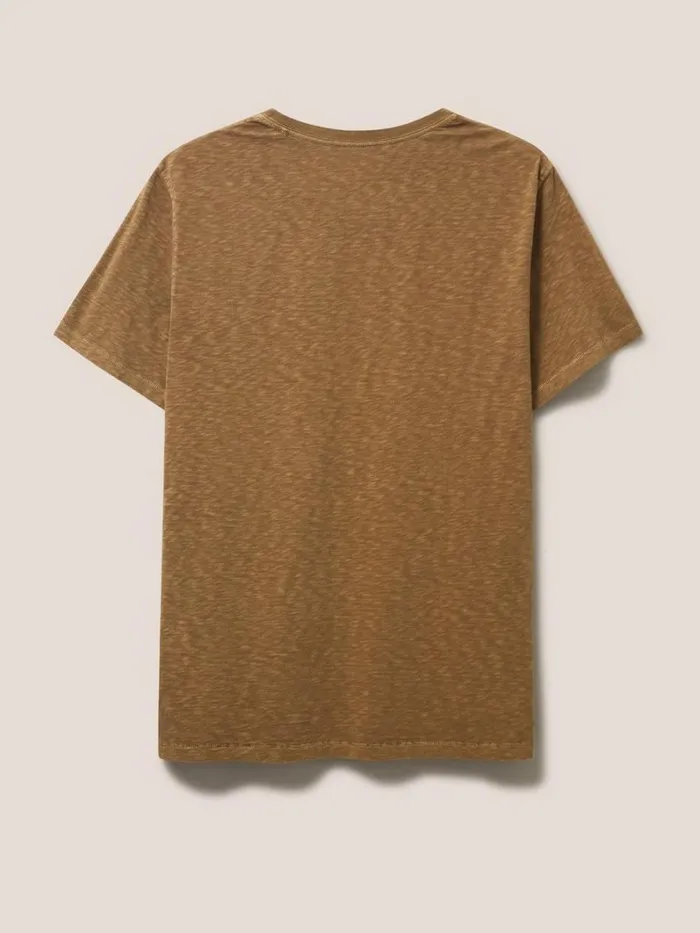 White Stuff TSHIRTS Abersoch Short Sleeve Tee Light Brown 8211 Men White Stuff TSHIRTS Abersoch Short Sleeve Tee Light Brown 8211 Men