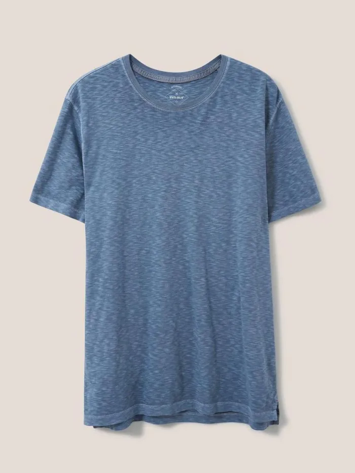 White Stuff TSHIRTS Abersoch Short Sleeve Tee Mid Blue 8211 Men White Stuff TSHIRTS Abersoch Short Sleeve Tee Mid Blue 8211 Men