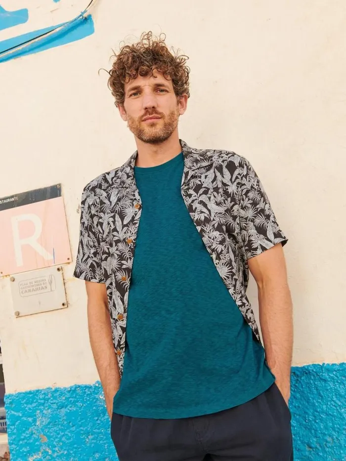 White Stuff TSHIRTS Abersoch Short Sleeve Tee Mid Teal 8211 Men White Stuff TSHIRTS Abersoch Short Sleeve Tee Mid Teal 8211 Men