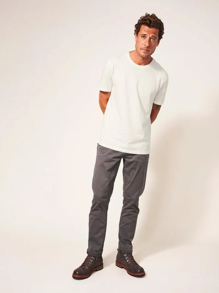 White Stuff TSHIRTS Abersoch Short Sleeve Tee Natural White 8211 Men